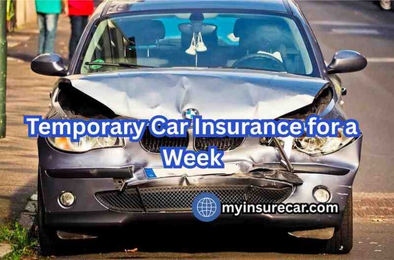 Temporary Car Insurance for a Week